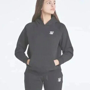 SikSilk Overhead Hoodie - Black